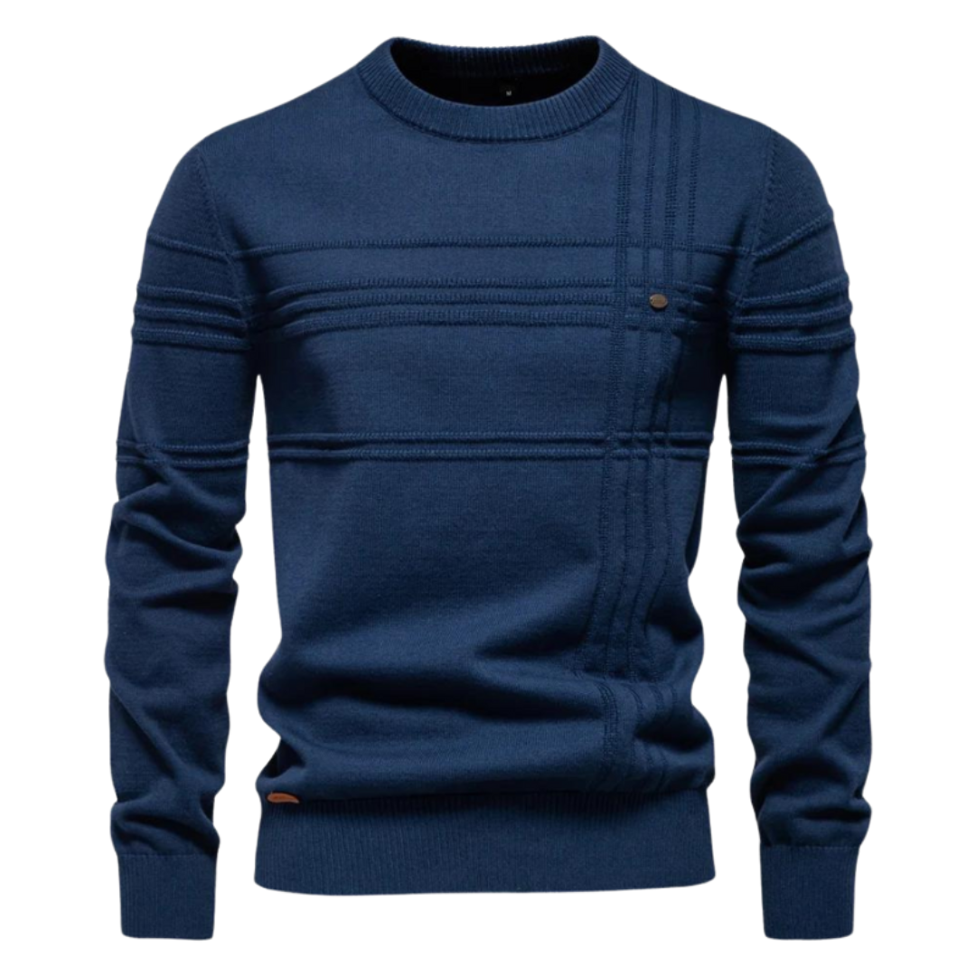 Luvare | Pull pour hommes élégant avec motif en losanges