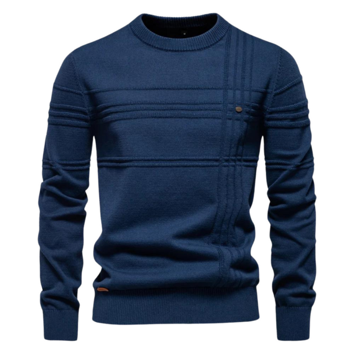 Luvare | Pull pour hommes élégant avec motif en losanges