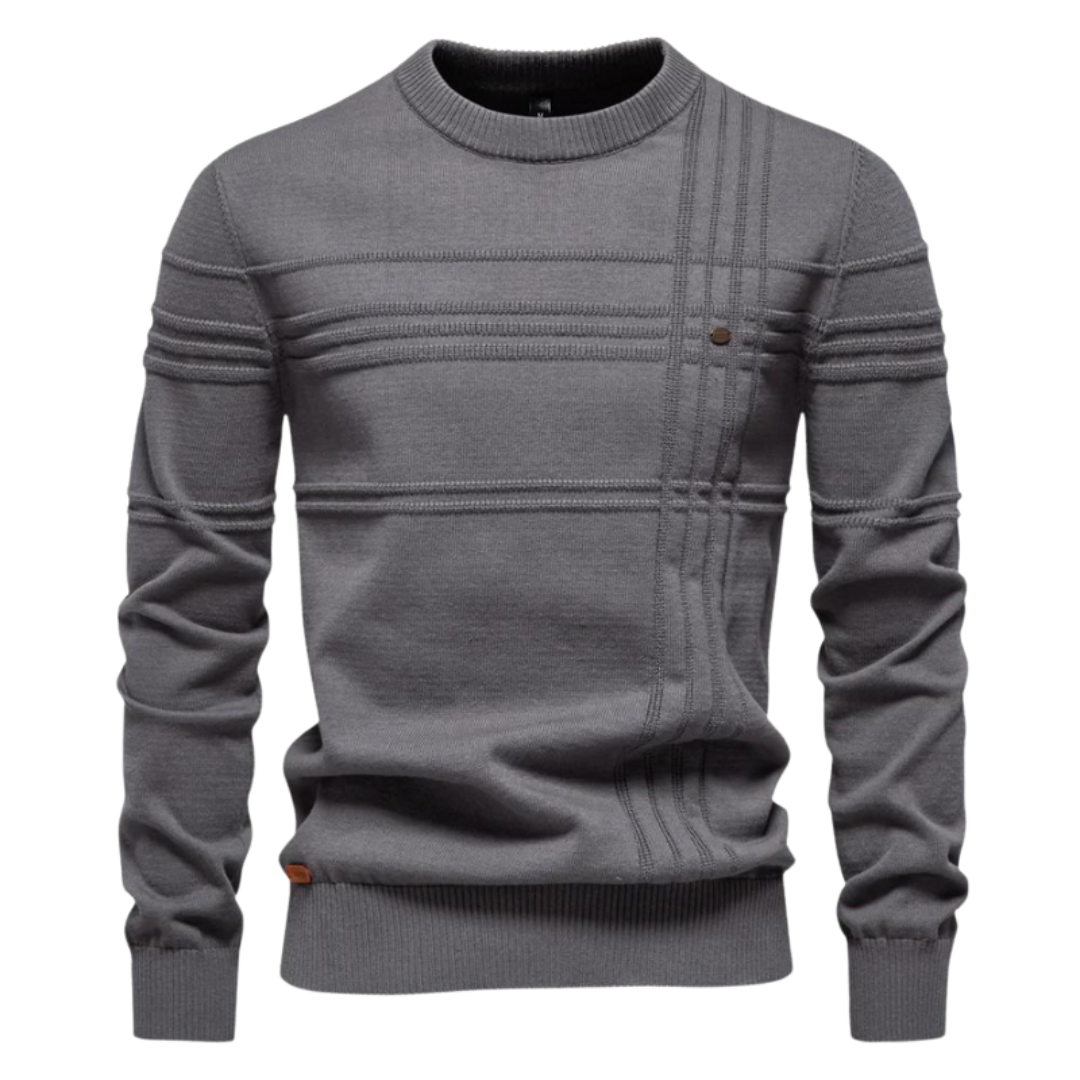 Luvare | Pull pour hommes élégant avec motif en losanges