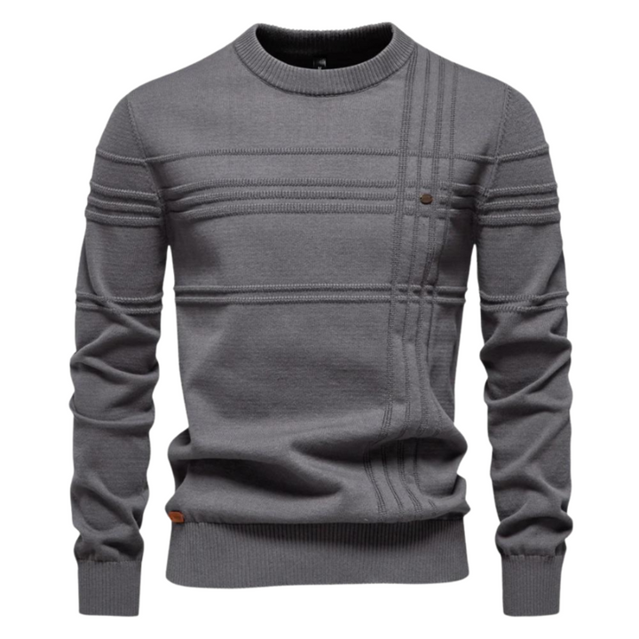 Luvare | Pull pour hommes élégant avec motif en losanges