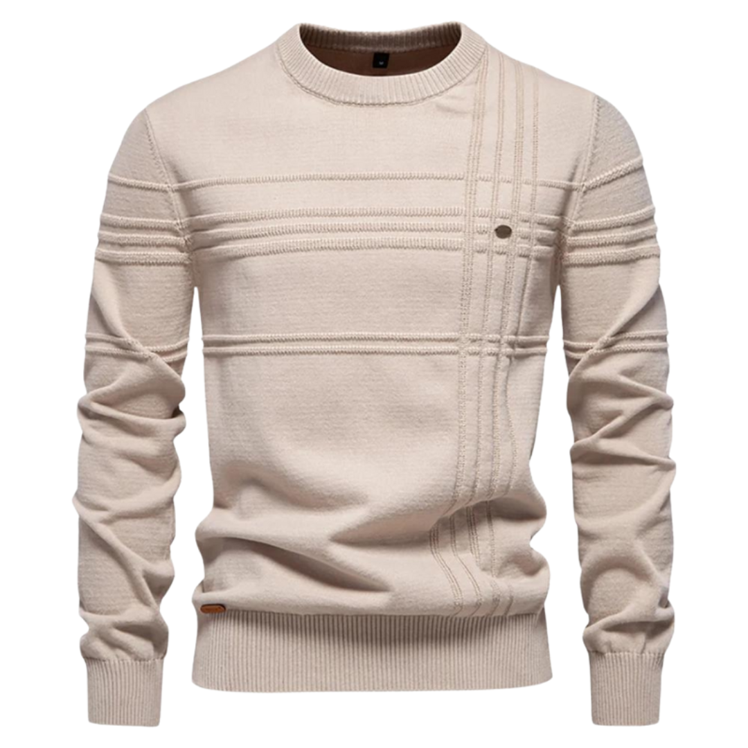 Luvare | Pull pour hommes élégant avec motif en losanges