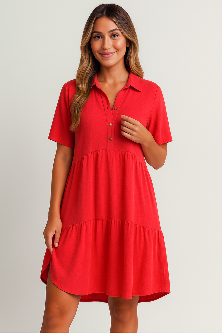 Luna | Robe d'été décontractée en lin