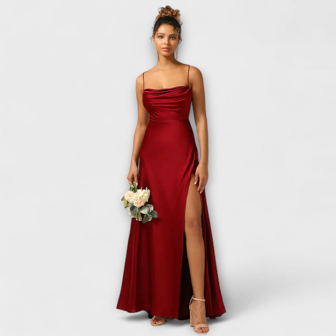 Nora | Robe de Soirée en Satin