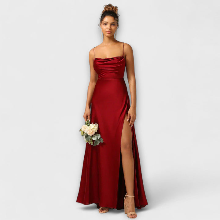Nora | Robe de Soirée en Satin