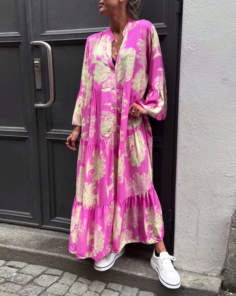 Luna | Robe élégante à coupe fluide