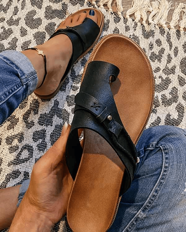 Luna | Sandales de luxe avec soutien orthopédique