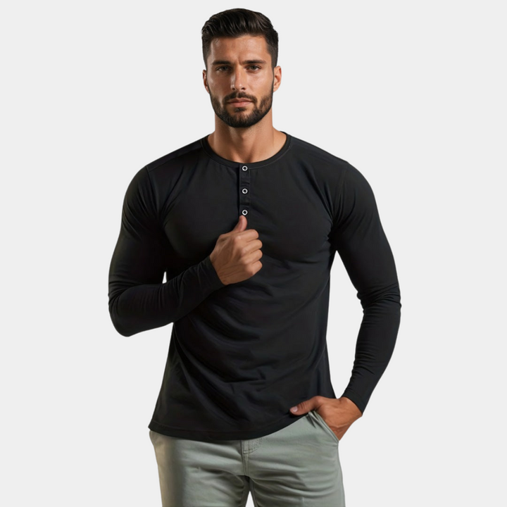 SANTIAGO | MUSCLE FIT MANCHES LONGUES