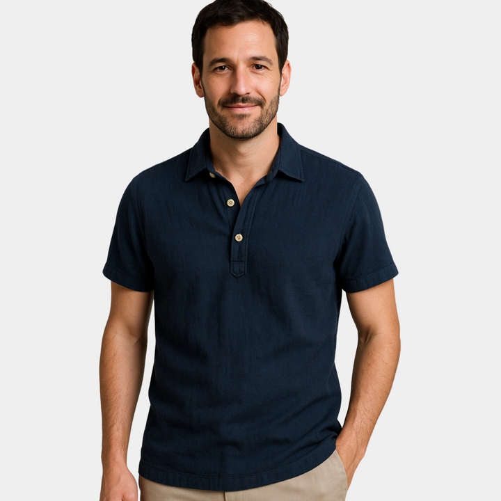 MASSIMO | POLO D'ÉTÉ EN LIN