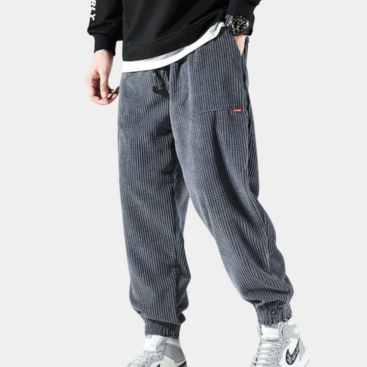 FILIPPO | PANTALONS DE JOGGING EN CORDON ÉLÉGANTS