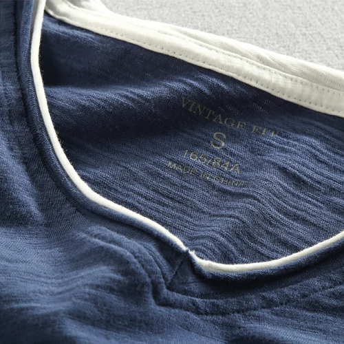 KAIDO | CHEMISE EN COTON À MANCHES LONGUES