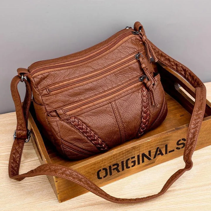 Luna | Sac à main en cuir souple