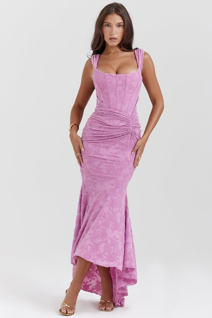 Lily | Robe longue avec corset