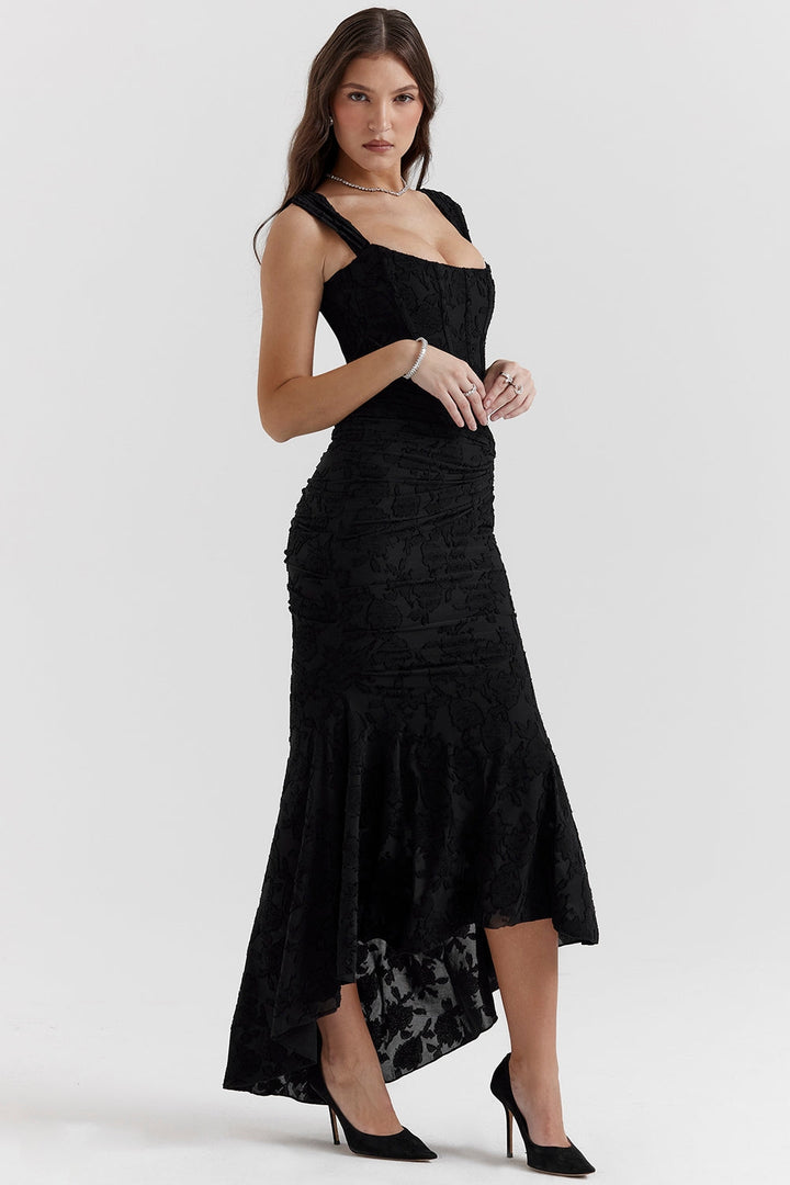 Lily | Robe longue avec corset