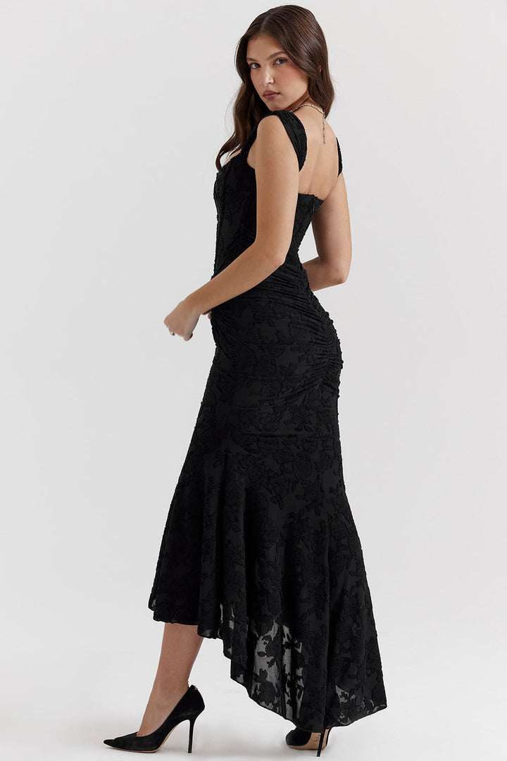 Lily | Robe longue avec corset