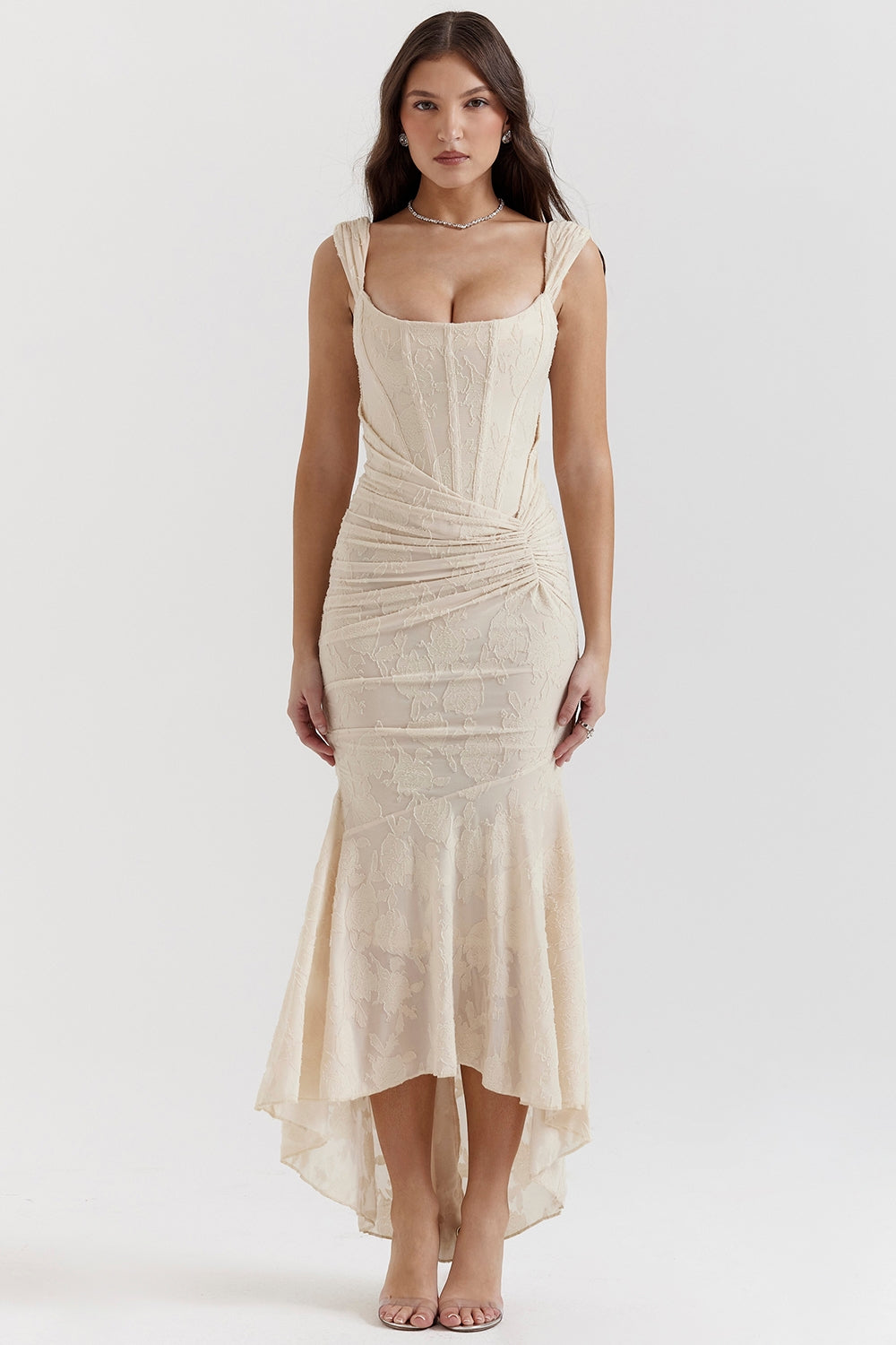 Lily | Robe longue avec corset
