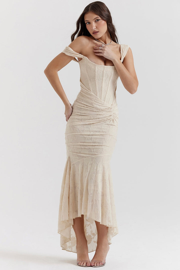 Lily | Robe longue avec corset