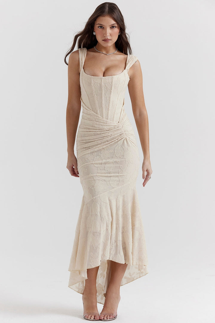 Lily | Robe longue avec corset