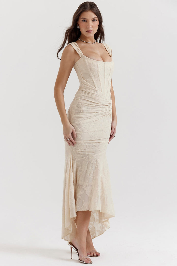 Lily | Robe longue avec corset