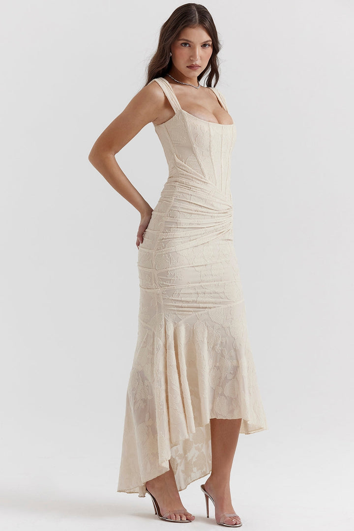 Lily | Robe longue avec corset