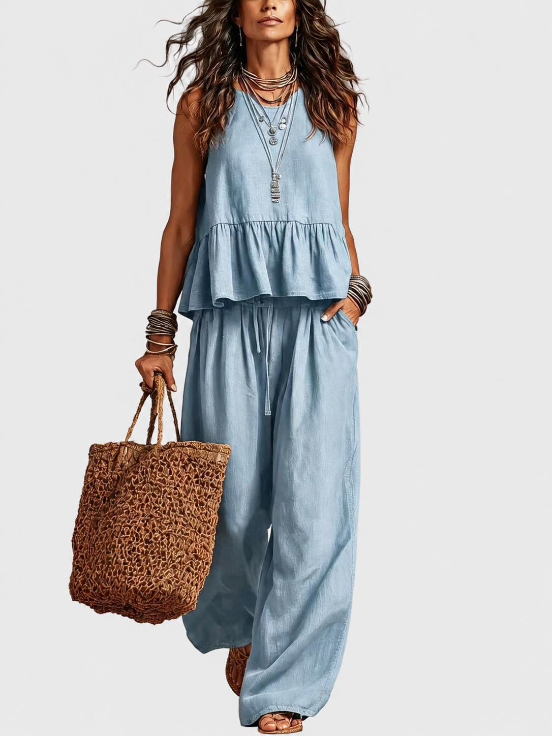 Bleu ciel / 3XL