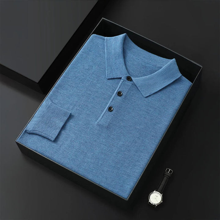 GENNARO | POLO EN 100% LAINE MERINO