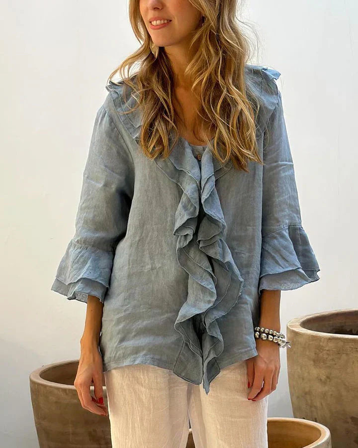 Luna | Chemise froissée
