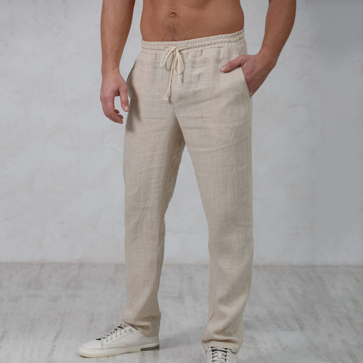 GIORGIO | PANTALON EN LIN LÉGER POUR HOMME