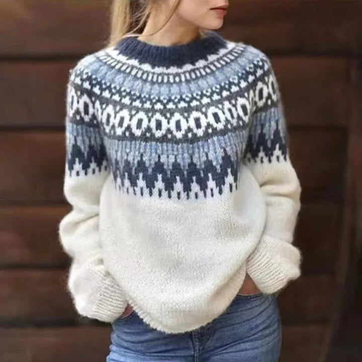Maecey | Pull Islandais Vintage