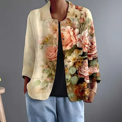 Jaune Floral / 5XL