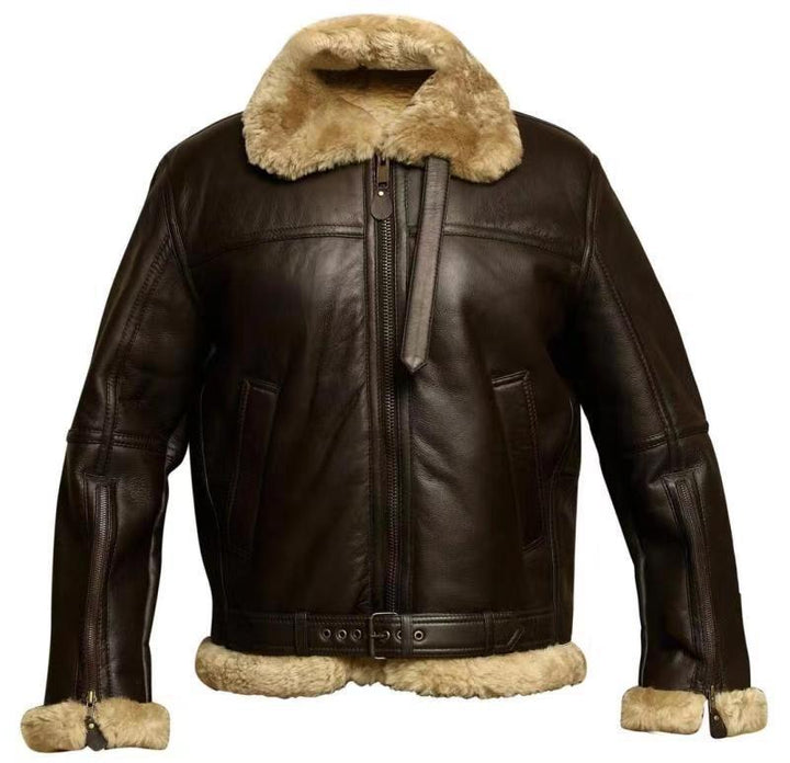 Kristian™ - Veste premium en style shearling