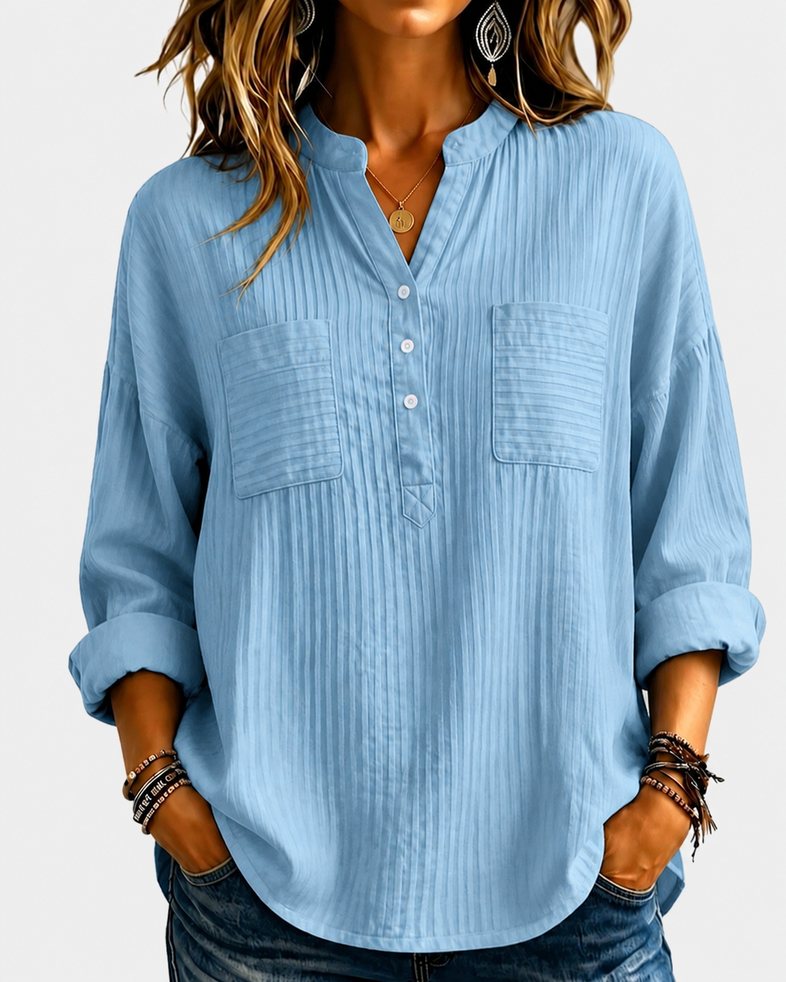 Bleu ciel / 4XL