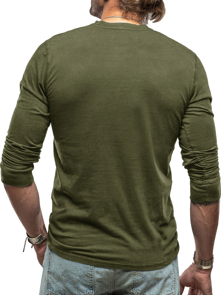 EDGARDO | CHEMISE VINTAGE À MANCHES LONGUES