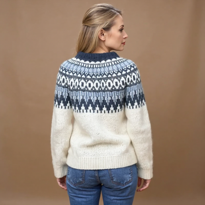 Maecey | Pull Islandais Vintage