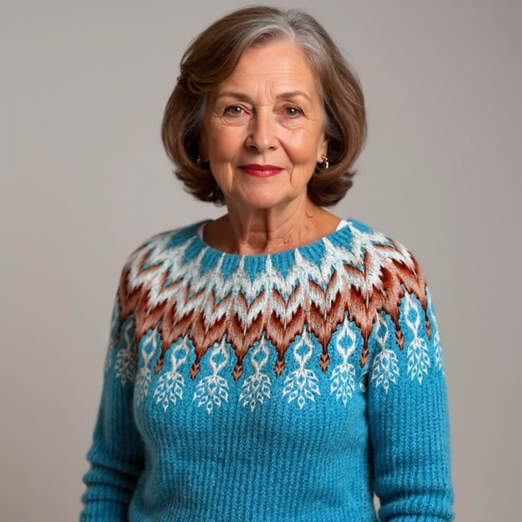 Evelyn | Pulls Islandais Vintage