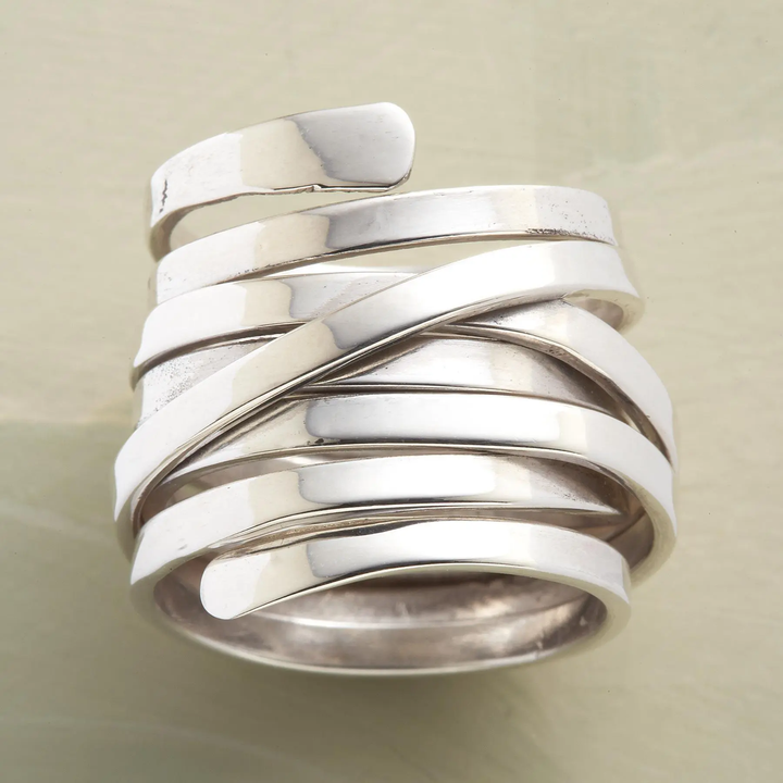 Bliss - Bague en Argent Massif Vintage