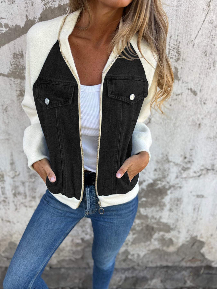 Zoe™ - Veste en Jean Élégante