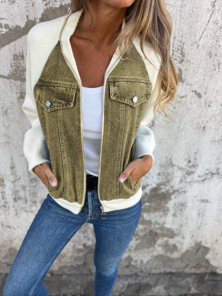Zoe™ - Veste en Jean Élégante