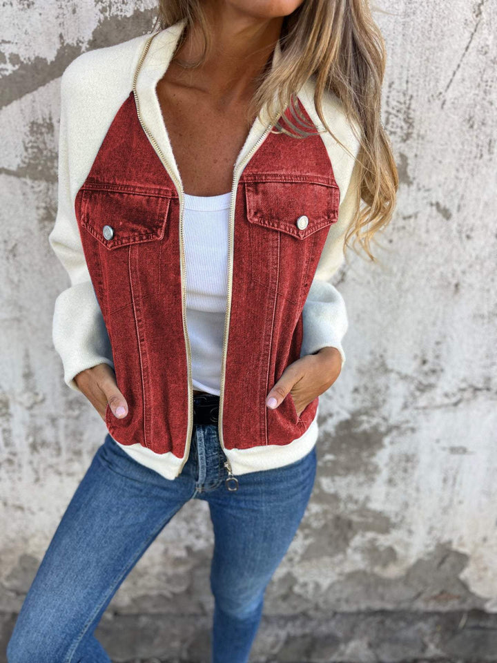 Zoe™ - Veste en Jean Élégante