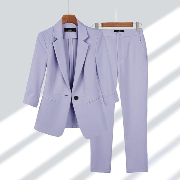 Lily™ - Ensemble d'Affaires Élégant