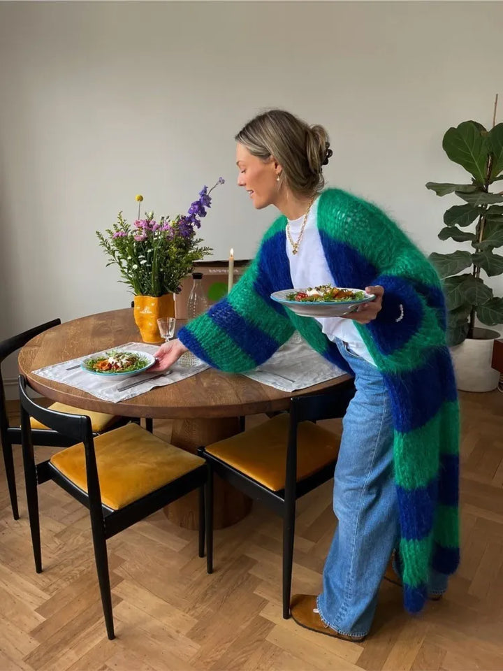 Sue | Grand Cardigan Doux et Long