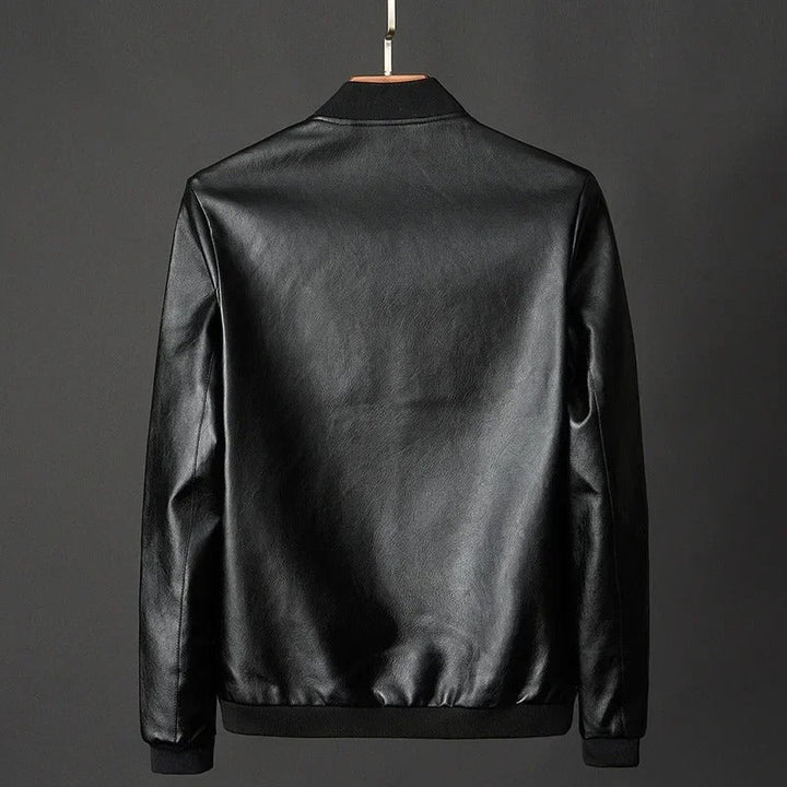 Veste en Cuir de Motard