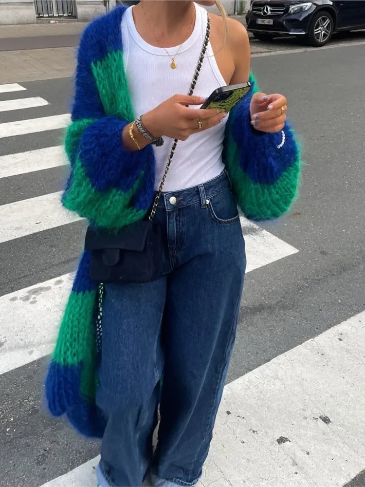 Sue | Grand Cardigan Doux et Long