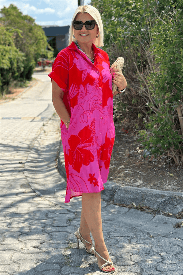 Palmita | Robe à fleurs