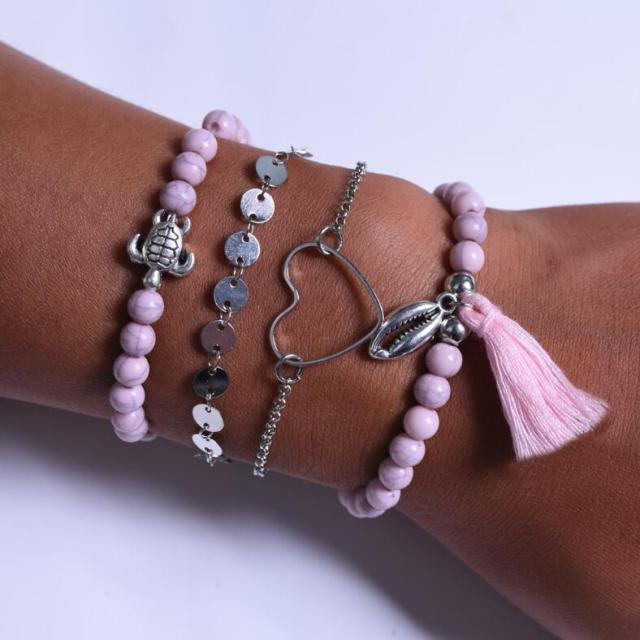Joie - Pack Premium de 5 Bracelets Uniques