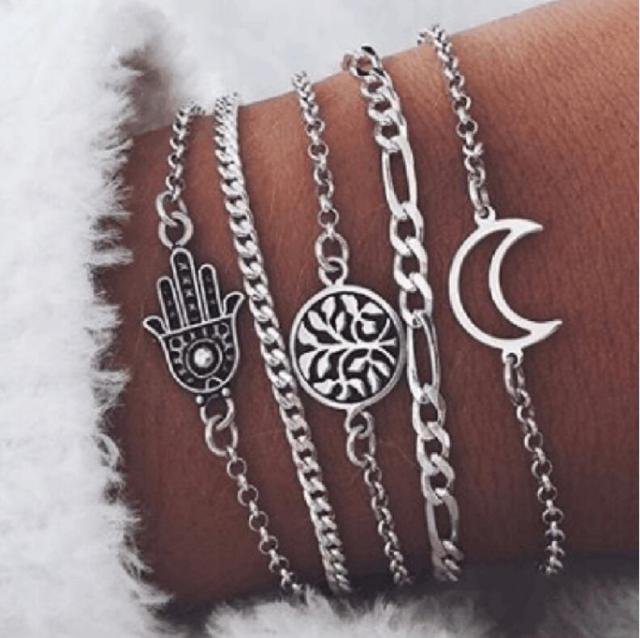 Joie - Pack Premium de 5 Bracelets Uniques