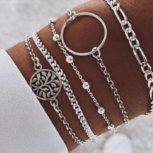 Joie - Pack Premium de 5 Bracelets Uniques