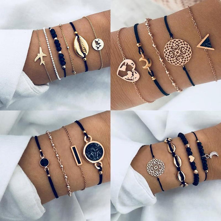Joie - Pack Premium de 5 Bracelets Uniques