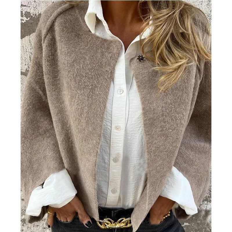 Elise™ - Veste courte avec des manches évasées chics