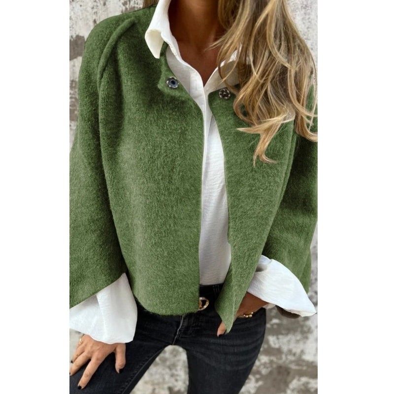 Elise™ - Veste courte avec des manches évasées chics