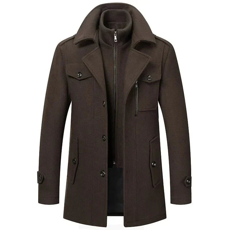 Henri | Manteau d'Hiver Élégant